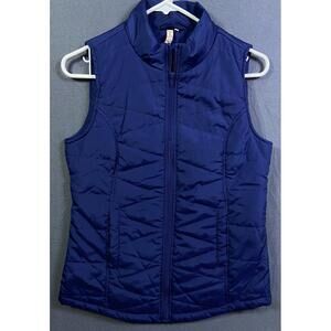 Red Camel Navy Blue Vest Women's Size Small Polyester Active Outdoors Hiking EUC